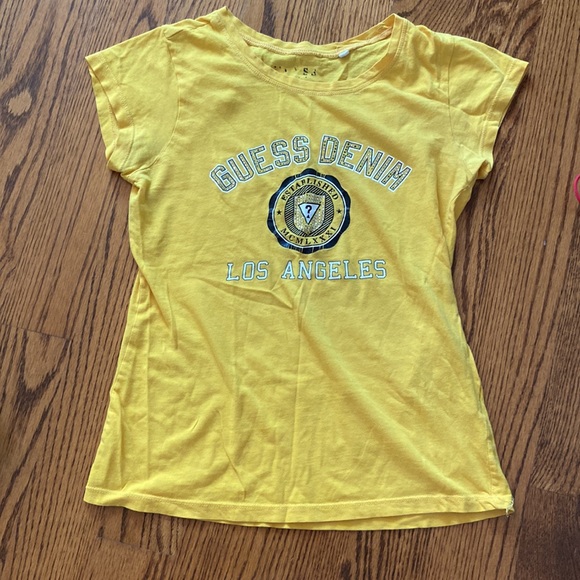 Guess denim sequin graphic t-shirt - Picture 1 of 5